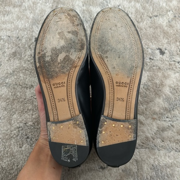 Gucci Jordaan Loafers in Black Leather - Picture 6 of 7